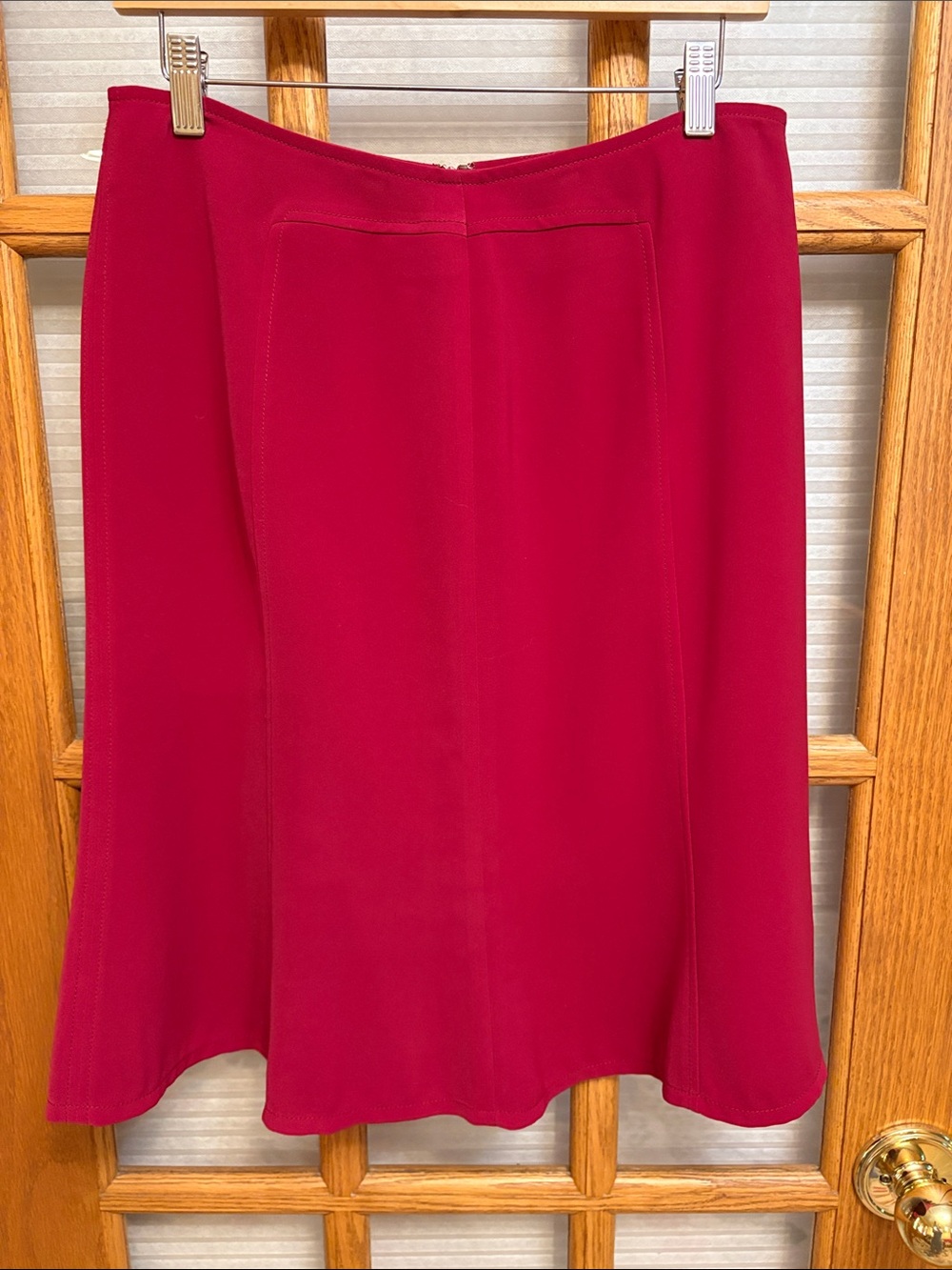 EUC Berry A-Line Skirt